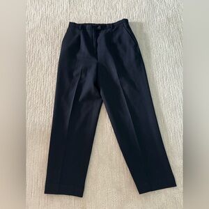 All season Vintage Pendleton Virgin Wool Navy Blue Lined Dress Pants Sz 10 EUC